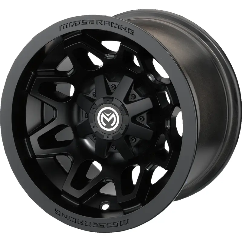 Moose offroad Wheel - 416X - Front - Black - 14x7 - 4/136 - 4 3 Honda/Kawasaki/Textron/Can-Am