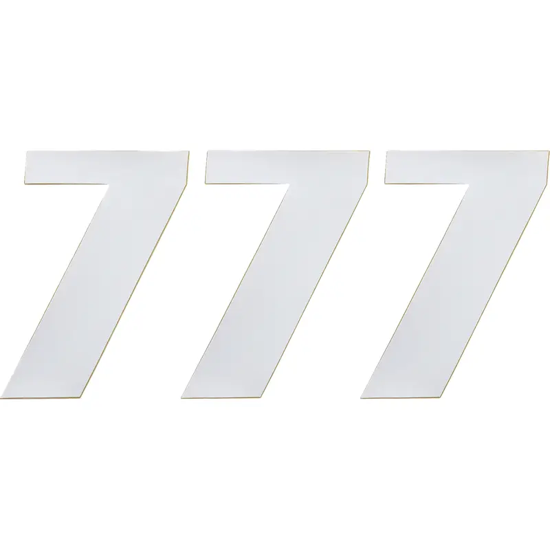 Vinyl Race Numbers