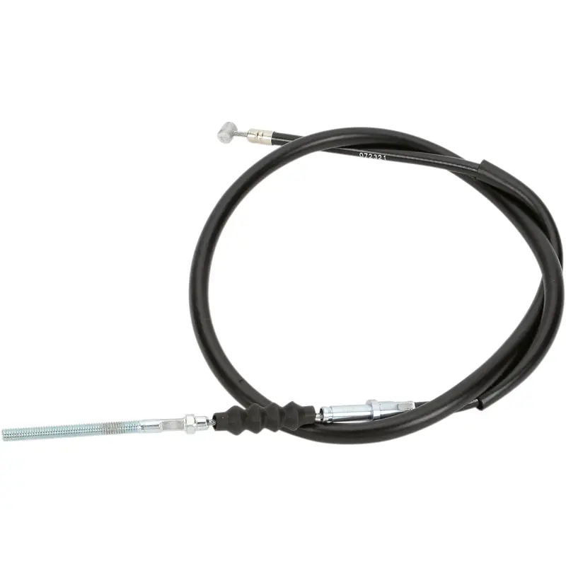 Parts unlimited Black Vinyl Brake Cable - Front - Honda