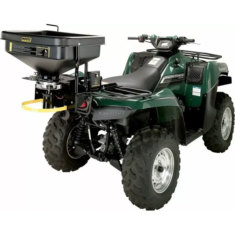 Moose Racing 4503-0057 ATV Spreader - Spreads Ice Melt , Fertilizer, Seed