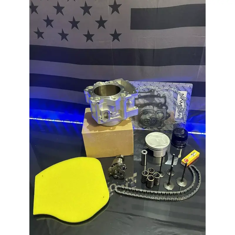 Yamaha Grizzly 700 Big Bore Top End Rebuild Kit 07-13 - Cylinder Piston Valves