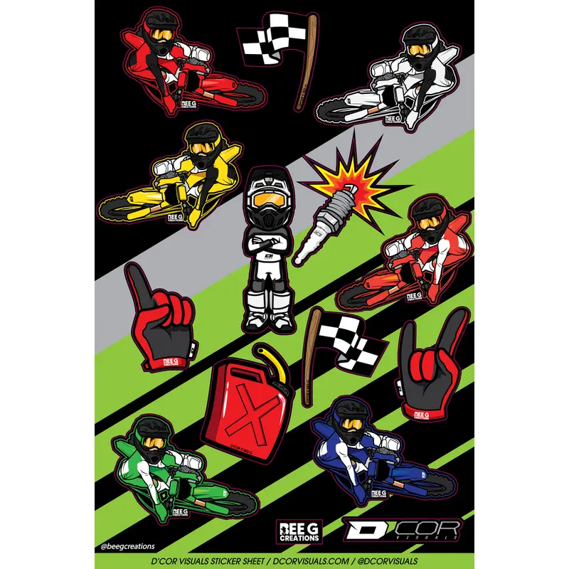 D-COR DECAL SHEETS