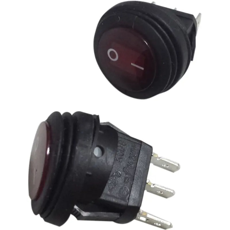 OPEN TRAIL ROUND ROCKER SWITCH