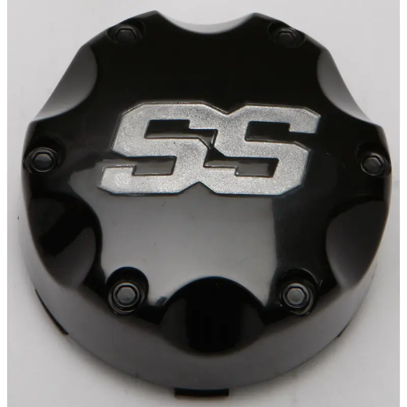 ITP SS112 ALLOY CENTER CAP BLACK 10" SPORT WHEEL 4/ALL