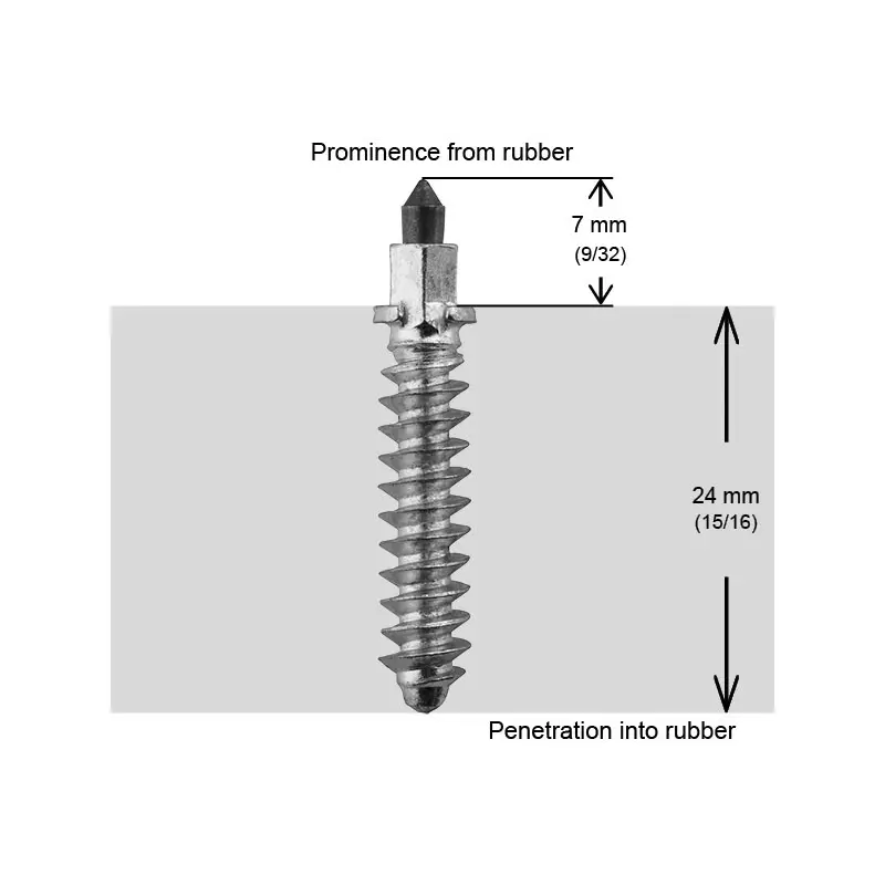 IGRIP 1 1/4"-32MM SHOULDER STUDS QTY 250