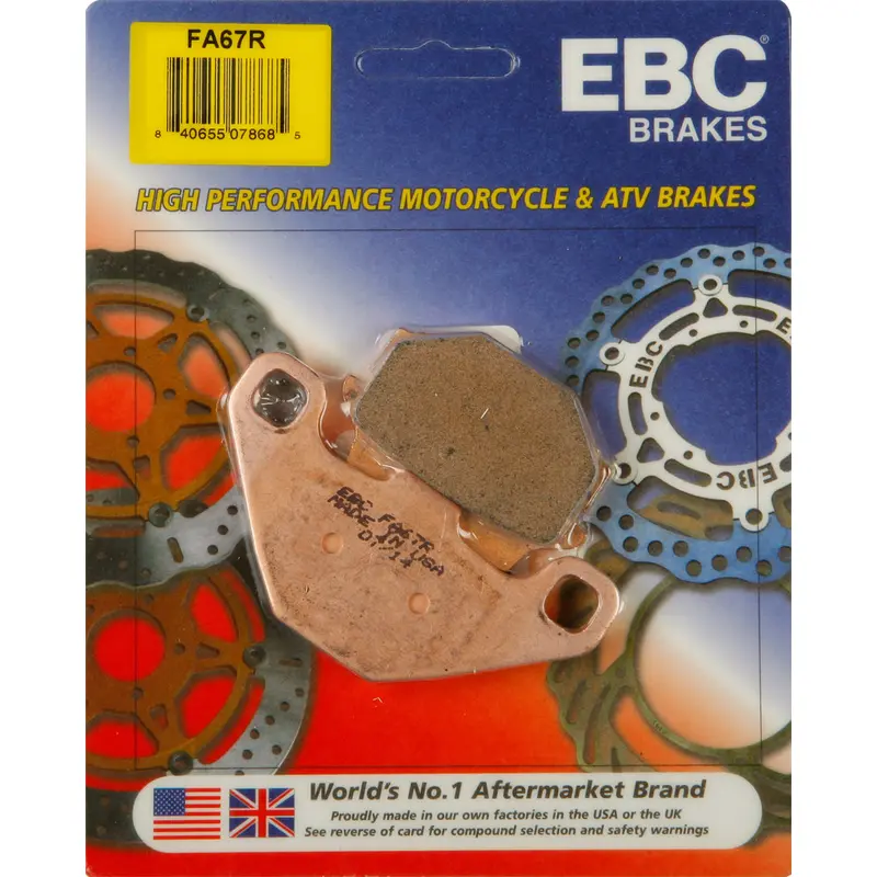 Long-Life Sintered "R" Brake Pads