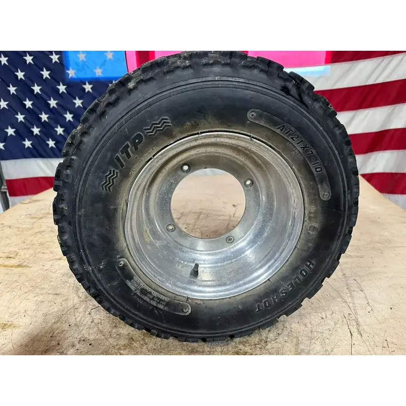 1987 Quadzilla Suzuki LT500R Front Wheel & Tire 21x7-10 Holeshot ITP