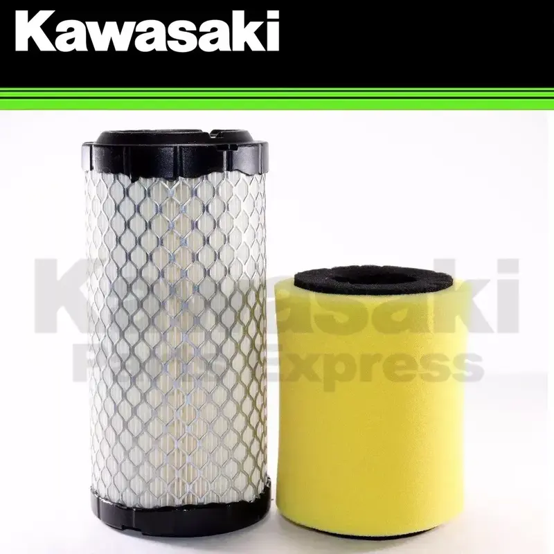 NEW 2000-2010 GENUINE KAWASAKI MULE 3000 3010 4000 4010 AIR FILTER / CLEANER KIT