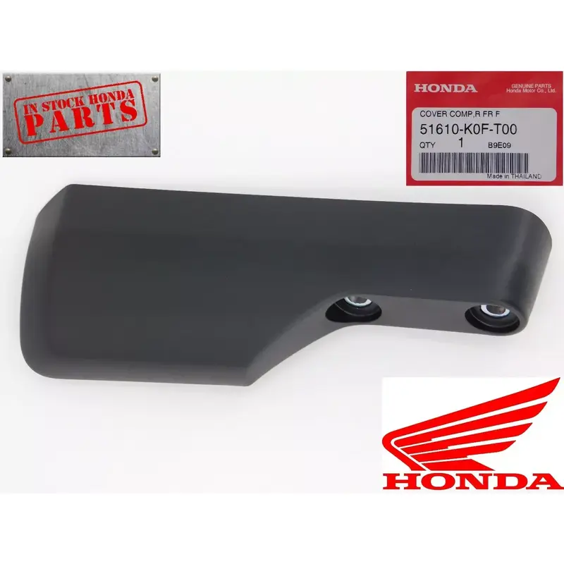 HONDA RIGHT FRONT FORK LOWER BLACK GUARD 19-2023 MONKEY 125 Z125  51610-K0F-T00