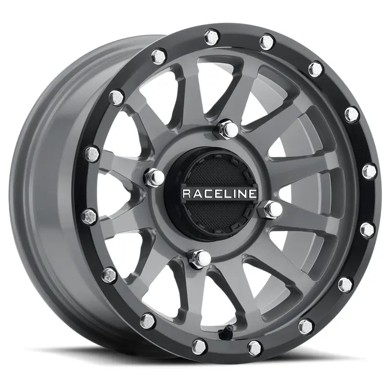 RACELINE TROPHY WHEEL 14X7 4/156 5 2 ( 10MM) STEALTH GREY