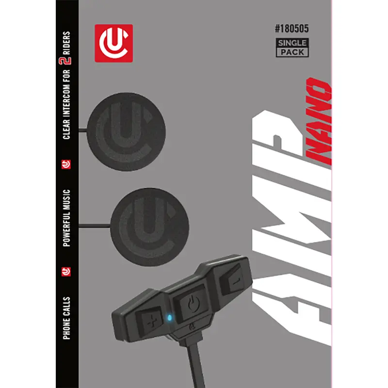 UCLEAR AMP NANO SINGLE KIT HELMET AUDIO SINGLE KIT