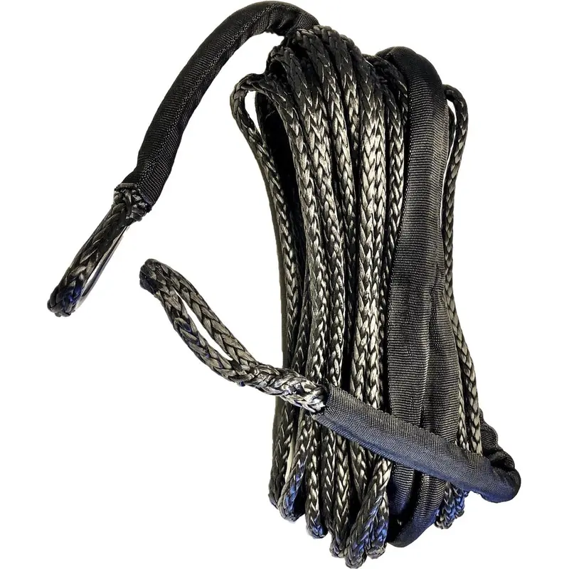 OPEN TRAIL SYNTHETIC WINCH ROPE 3/16" DIAMETER X 50 FT. BLACK