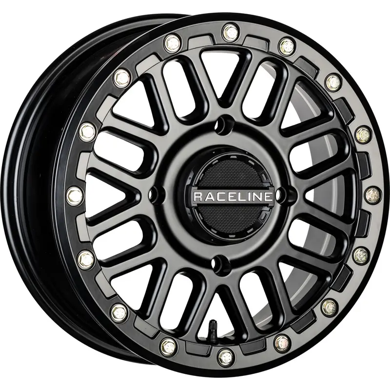RACELINE PODIUM BDLK WHEEL 14X7 4/137 5 2 ( 10MM) BLACK