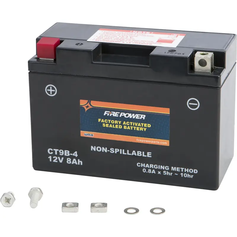 FIRE POWER BATTERY CT9B-4 CT9B SEALED FACTORY ACTIVATED