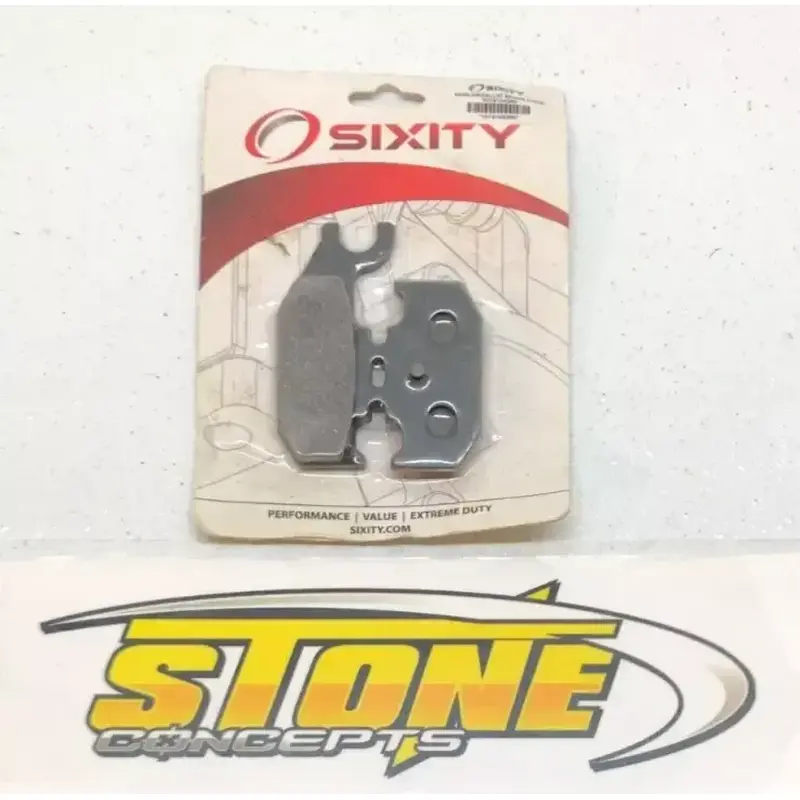 New Sixity Semi-Metallic Front Brake Pads Yamaha Raptor 700 Rhino 660