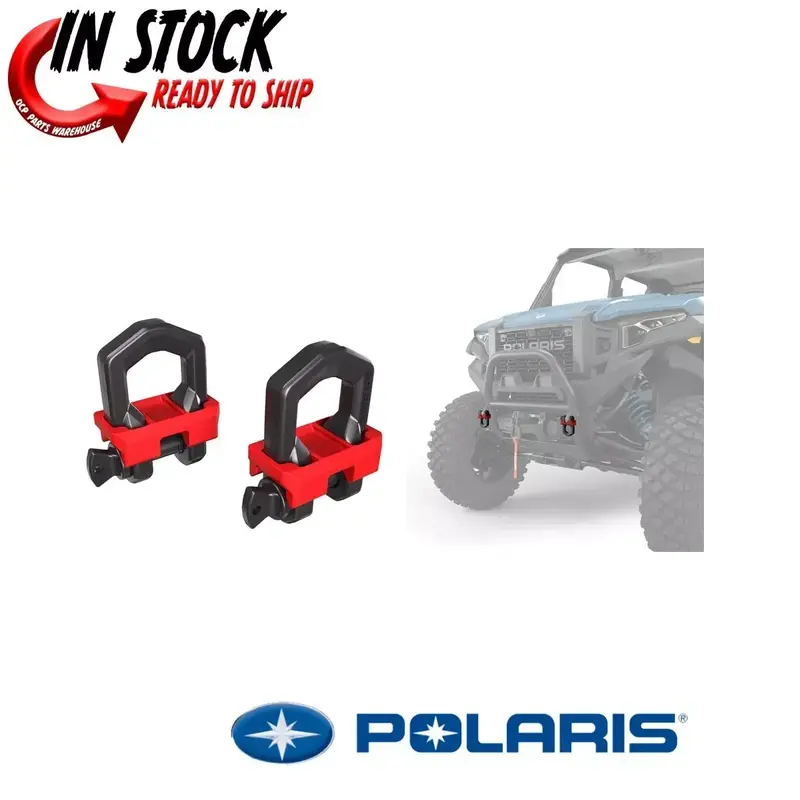 POLARIS RECOVERY SHACKLES 2024-2025 XPEDITION MODELS 2890542 OEM NEW