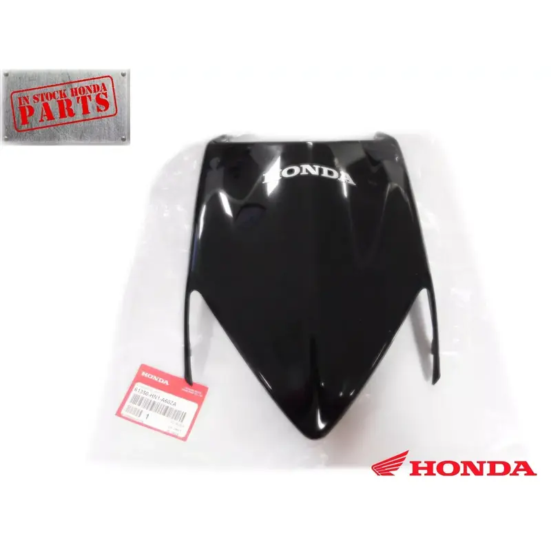 HONDA TRX400EX TRX 400EX 04-07 FRONT FENDER BLACK NOSE HOOD HEADLIGHT COVER OEM