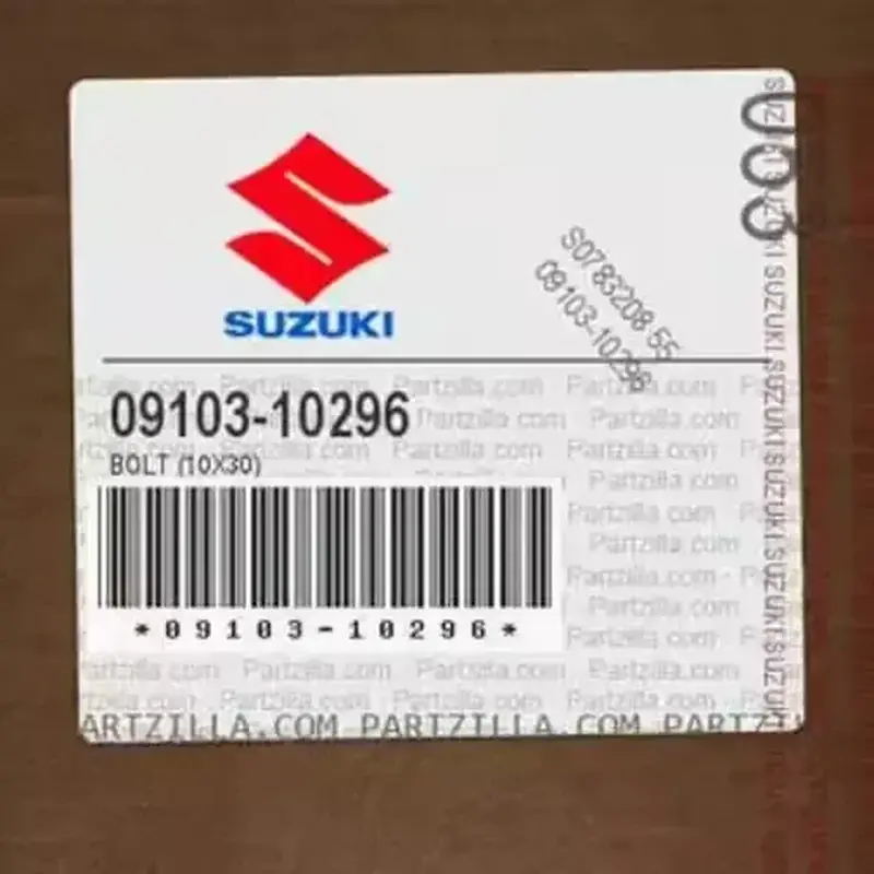 Brand New 1999-2020 Genuine Oem Suzuki GSX1300R Hayabusa Bolt 09103-10296 NOS