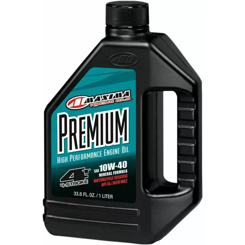 Maxima Racing Oil Maxum 4 Premium 4-Stroke Motor Oil | 10W-40 | 1 Liter | 34901