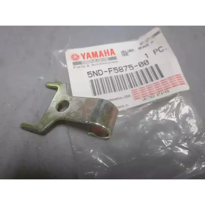 NOS Oem Genuine Yamaha Brake Hose Holder 2003 YFM400 YFM450 5ND-F5875-00 NEW
