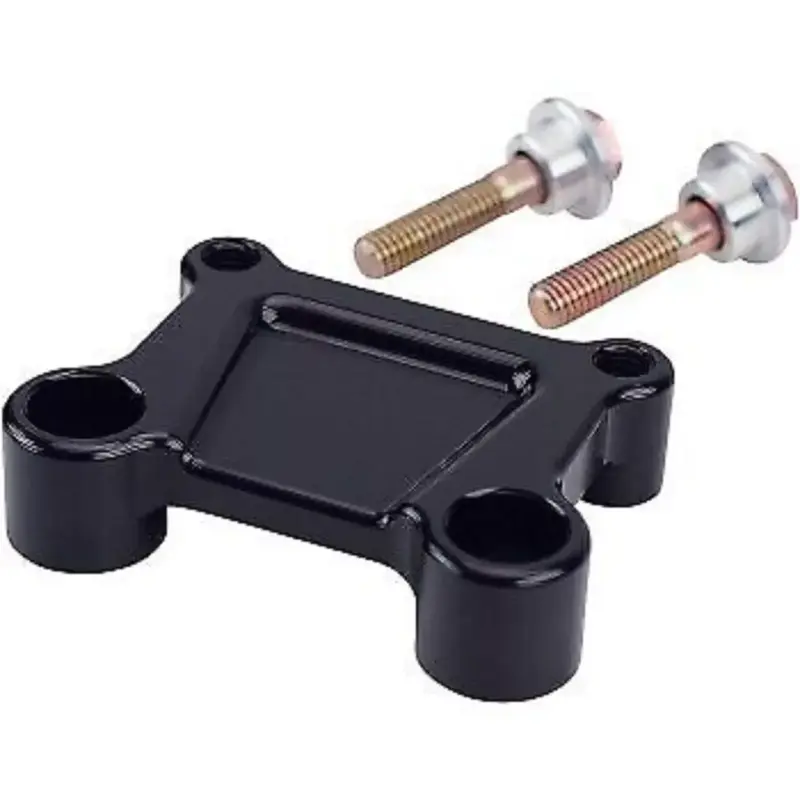 LA CHOPPERS LA-7415-15B T-Bar Handlebar Adapter FLH - Black
