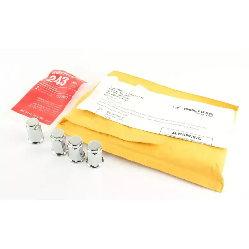 OEM Polaris Magnum Trail Boss Chrome Lugnut Kit 2873335 2688