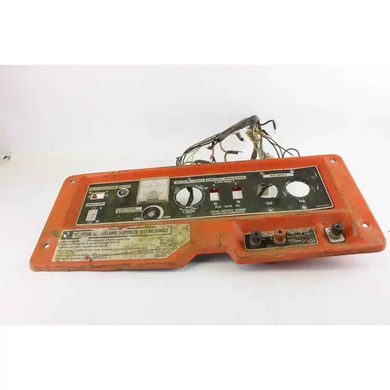 Kawasaki Generator GA3200A Oem Control Panel c7248