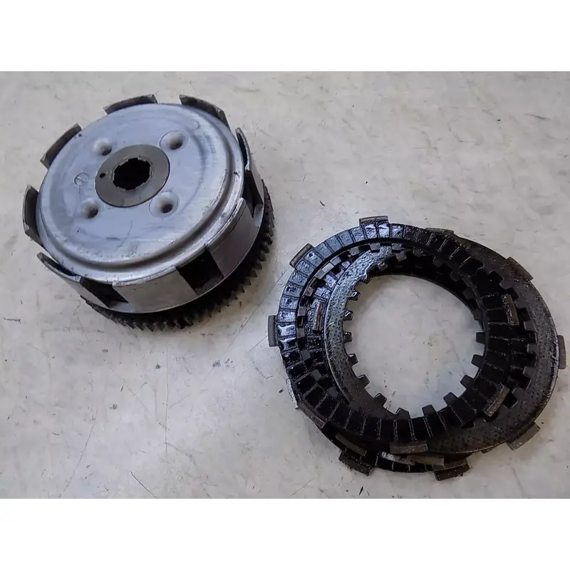 Honda ATC200X Clutch Assembly w/ kit basket / hub   atc 200x x 1985 eng#3