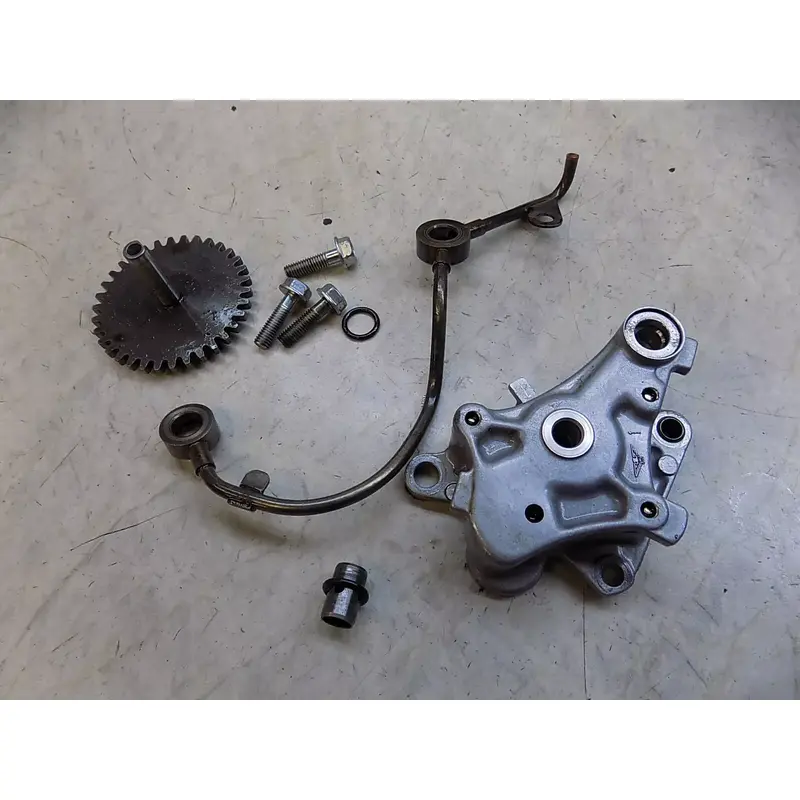 Honda ATC350X Engine Oil pump w/ Lines ATC 350x x 1985 #7