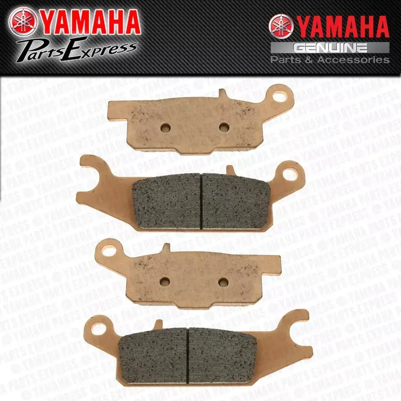2009 - 2021 YAMAHA GRIZZLY KODIAK YFM 550 700 OEM COMPLETE FRONT BRAKE PADS SET