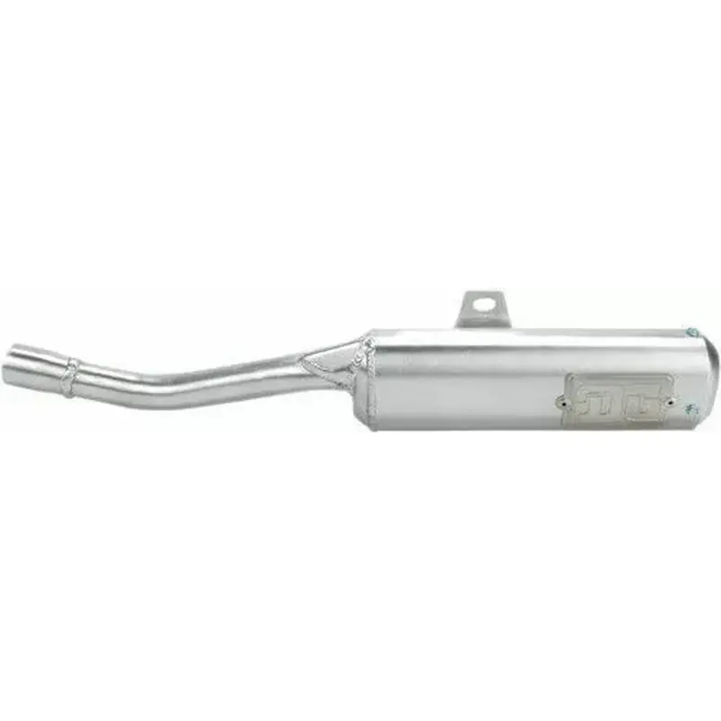 85-86 Yamaha YTZ250 Tri-Z DG ATV Oval Brushed Aluminum Muffler Silencer 20-4211