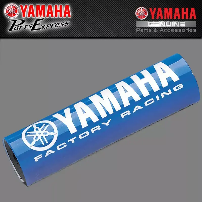 NEW GENUINE YAMAHA FACTORY RACING MINI CROSSBAR PAD YZ YZF TTR GYT-5HP25-78-BL