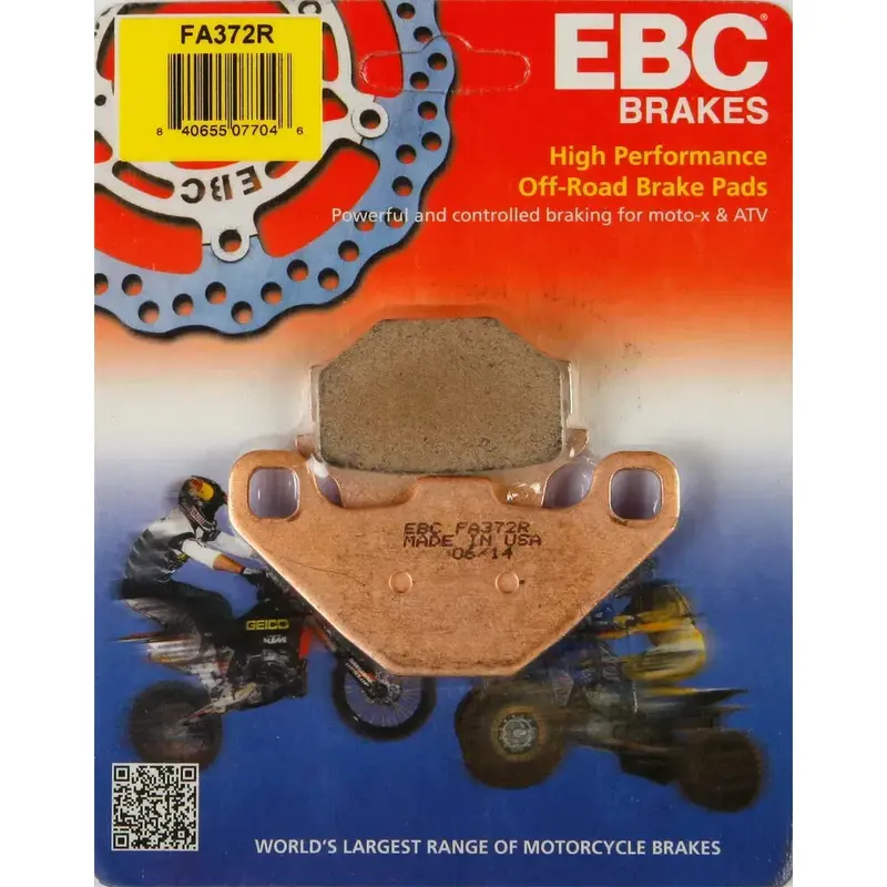 EBC R Series Long Life Sintered Brake Pads FA372R
