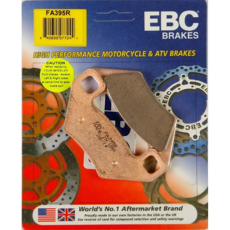 EBC R Series Long Life Sintered Brake Pads FA395R