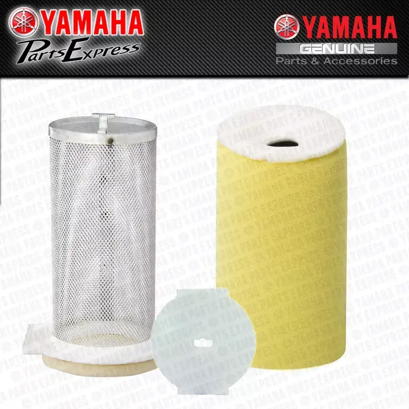 NEW 1992 - 2000 YAMAHA TIMBERWOLF 250 YFB250 OEM AIR FILTER, GUIDE, & END CAP