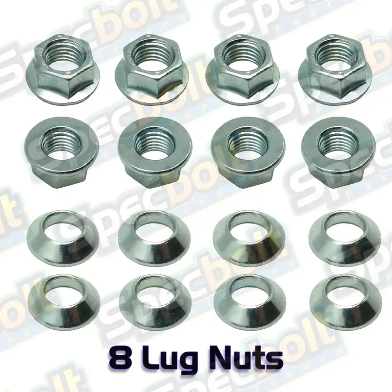 16pc ATV Lug Nuts Honda TRX250R Fourtrax TRX 250R 86 87 88 89 ATC250R M10-1.25