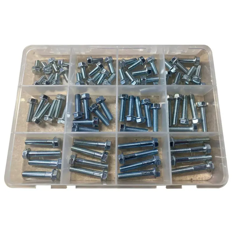 72pc M6 Flange Bolt Kit Necessities for Suzuki Motorcyles & ATVs