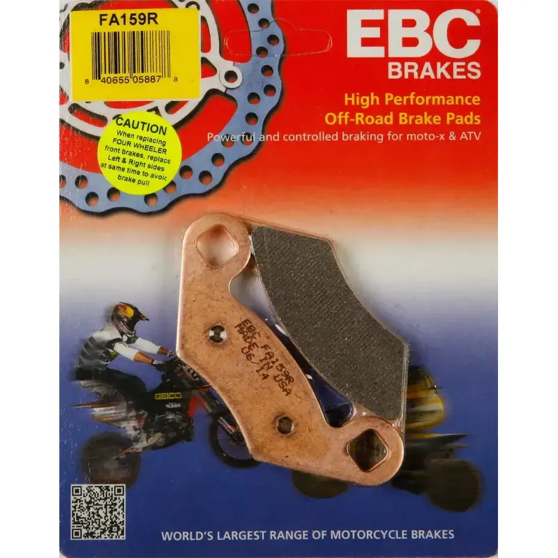 EBC R Series Long Life Sintered Brake Pads FA159R