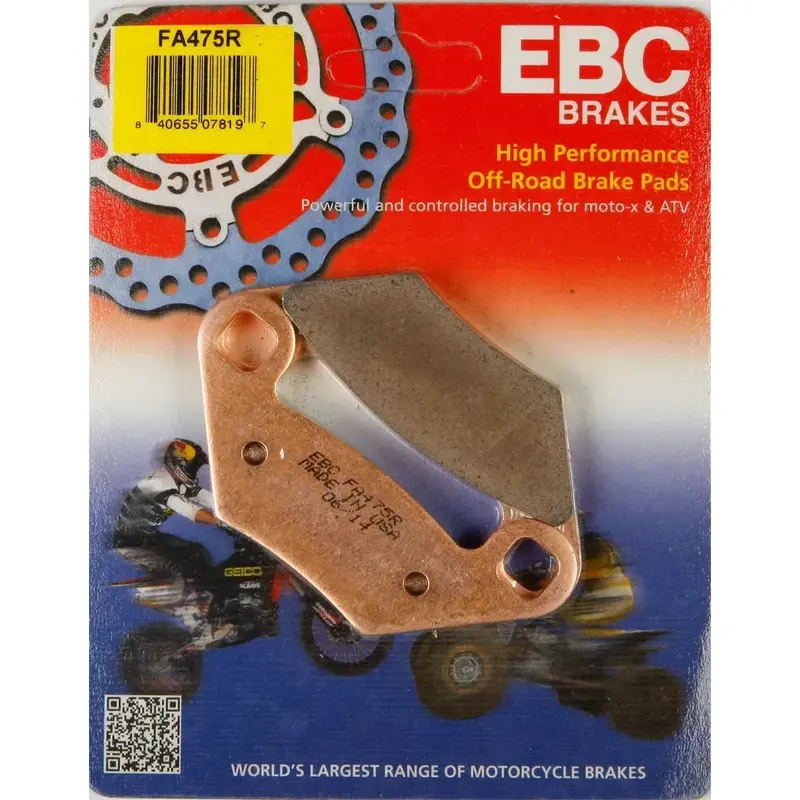 EBC R Series Long Life Sintered Brake Pads FA475R