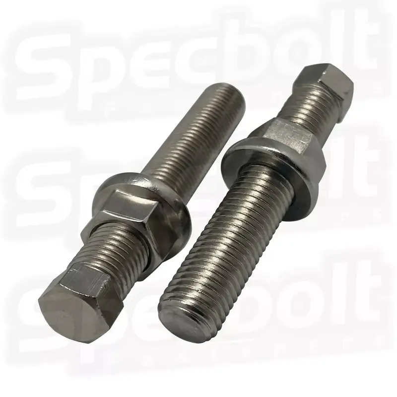 M10 Chain Adjuster Bolts Nickel Fit KTM SX SXF SXS EXC EXC-F EXC-W MXC XC-W XC-F