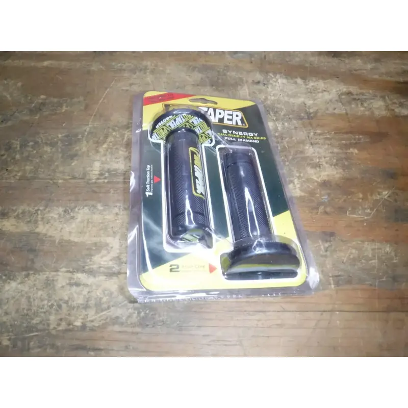 (M20) Pro Taper Grips **NEW** Handle Bar Grips Yellow
