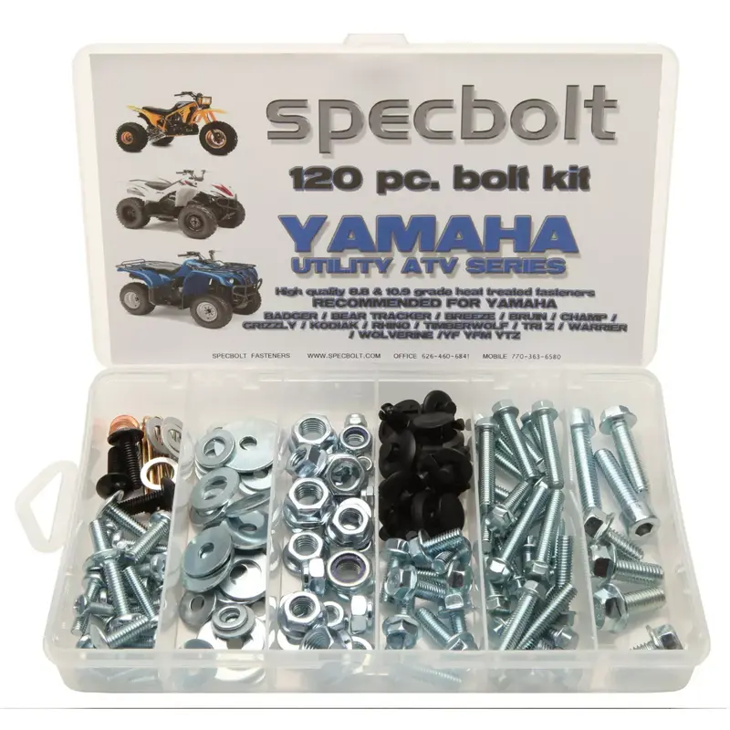 YAMAHA 120p ATV bolt kit Wolverine Warrior Grizzly Rhino Tri-z Kodiak Timberwolf