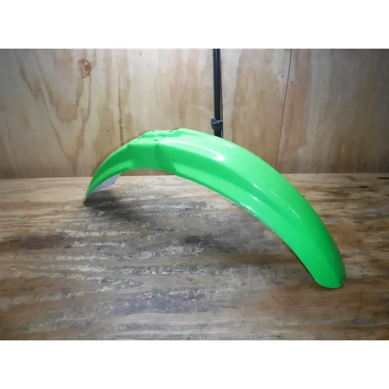1990 Kx125 (A) Kawasaki Front Fender Plastic Shroud Fairing Green