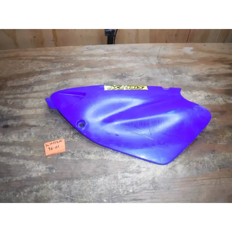 1996-2001 Yz125/Yz250 (M16) Rear Number Plate Body Plastic Blue