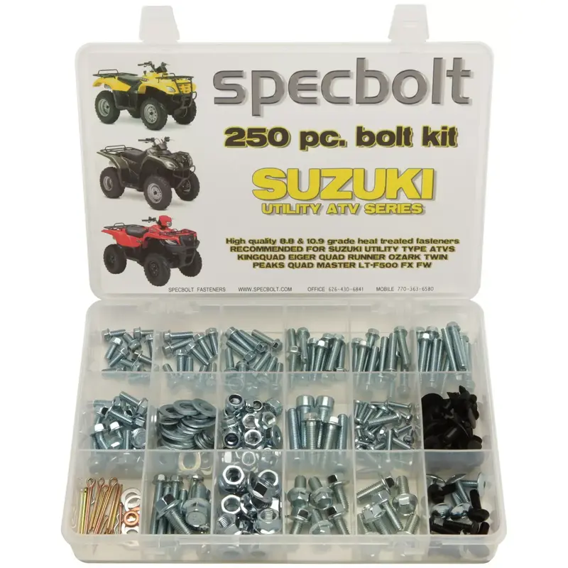 SUZUKI ATV bolt kit  King Quad Runner Eiger Vinson Ozark Twin Peaks LT-F500 4x4