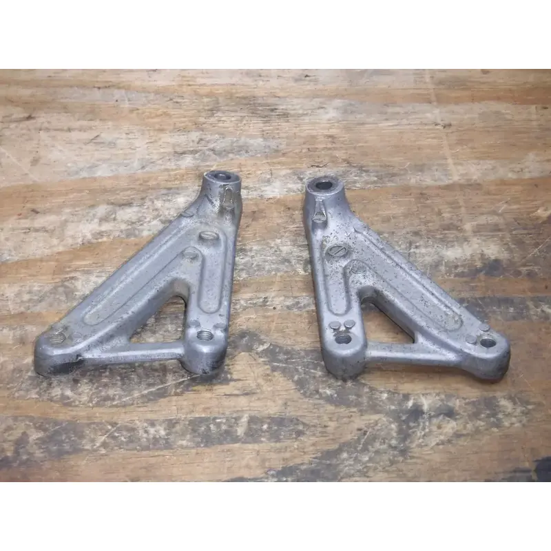 1991 Kx125 (A) Rear Shock Linkage Mounts Plates Brackets