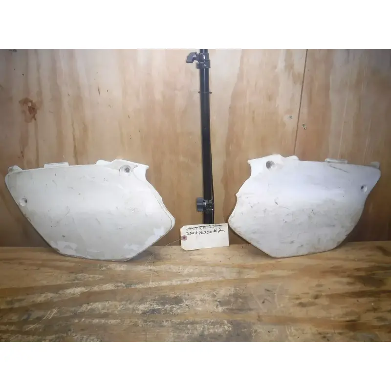2004 Yz250 (M3#2) Yamaha Left Right Rear Number Plate Plastics Fender Shroud