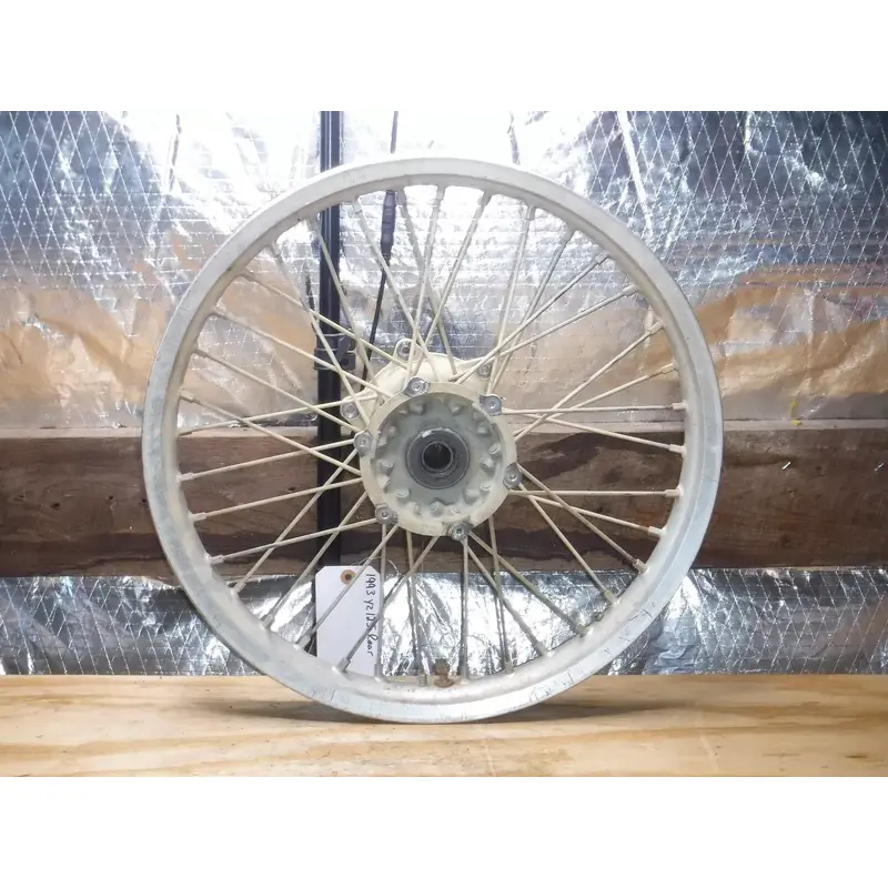 Yz125 Rear Wheel Hub Spokes Rim Complete 1993