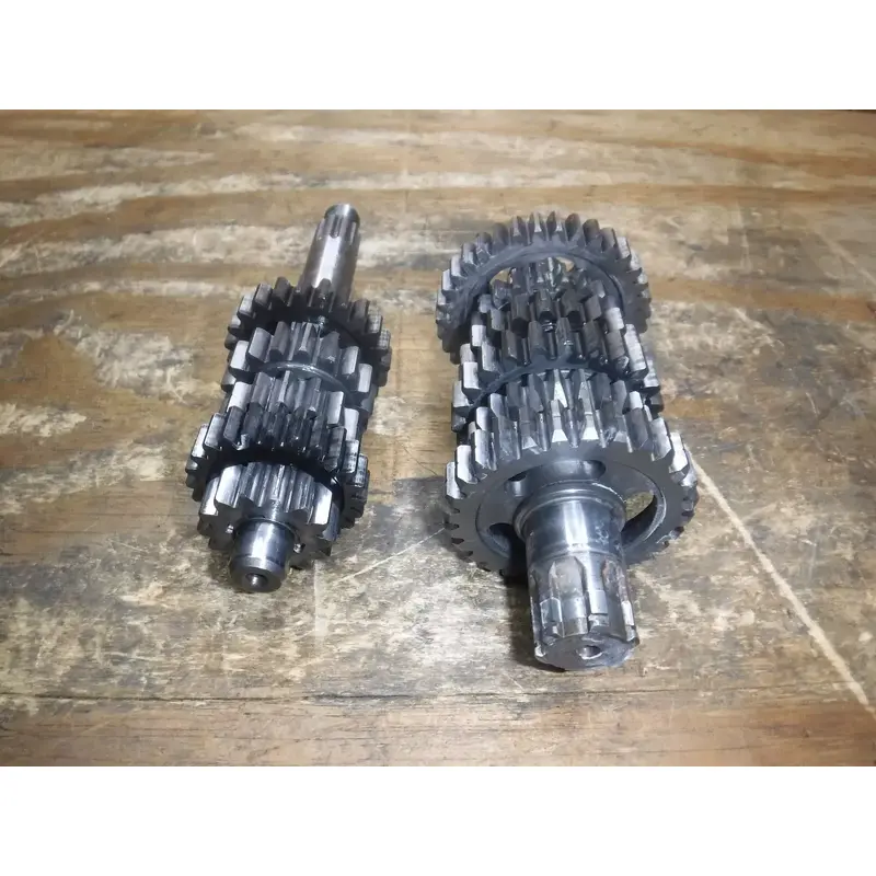 1990 KDX200 Kawasaki Transmission Main Counter Shaft Gear Box