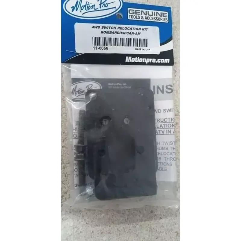 MOTION PRO 11-0056 BOMBARDIER/CAN-AM 4WD SWITCH RELOCATION KICK.
